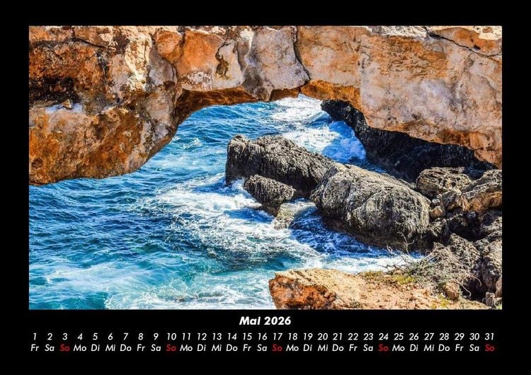 Produktbild: Meereslandschaft 2026 Fotokalender DIN A3