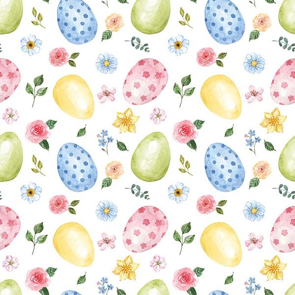 Produktbild: Idena Servietten Ostern Motive 33x33cm sortiert