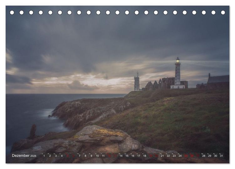 Produktbild: Magische Bretagne (Tischkalender 2026 DIN A5 quer), CALVENDO Monatskalender