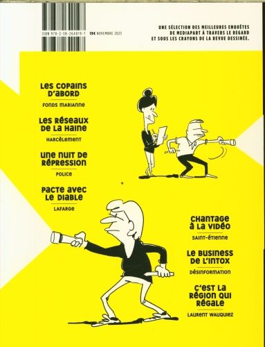 Produktbild: Les enqu&ecirc;tes de Mediapart en bande dessin&eacute;e 2024