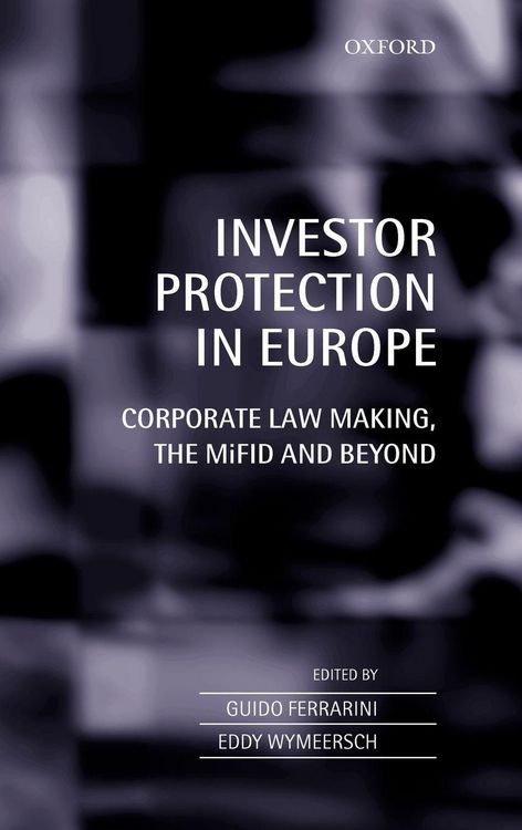 Produktbild: Investor Protection in Europe
