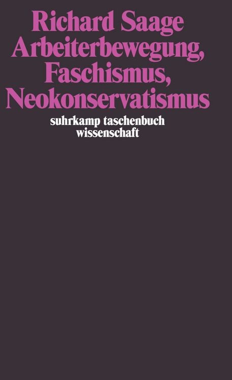 Produktbild: Arbeiterbewegung, Faschismus, Neokonservatismus