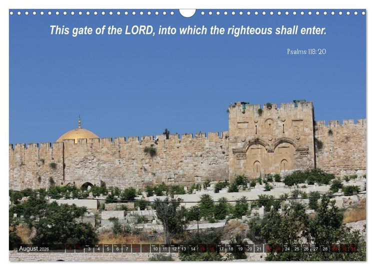 Produktbild: ISRAEL (Wall Calendar 2026 DIN A3 landscape), CALVENDO 12 Month Wall Calendar