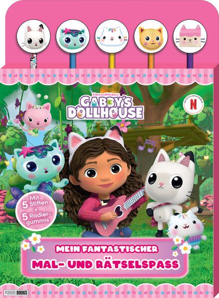 Produktbild: Gabby's Dollhouse: Mein fantastischer Mal- und R&auml;tselspa&szlig;