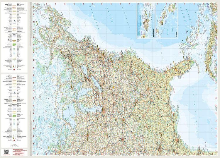 Produktbild: MARCO POLO Reisekarte Vereinigte Staaten 1:4,2 Mio.