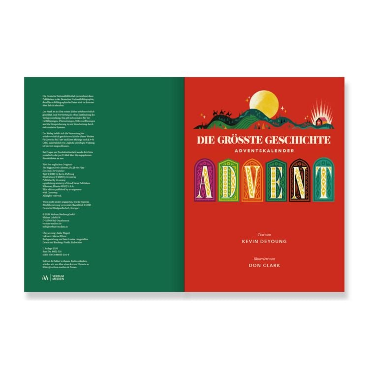 Produktbild: Die gr&ouml;&szlig;te Geschichte &ndash; Adventskalender
