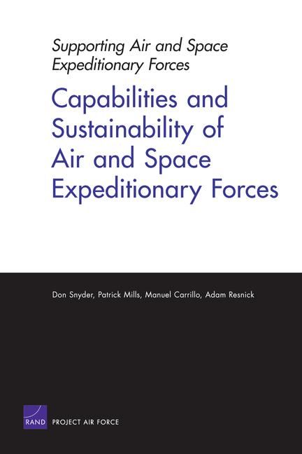 Produktbild: Supporting Air and Space Expeditionary Forces