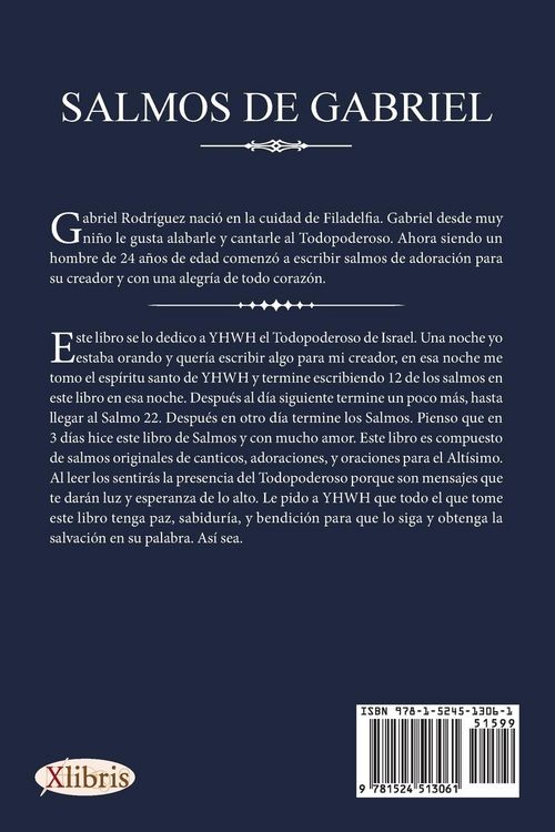 Produktbild: Salmos de Gabriel