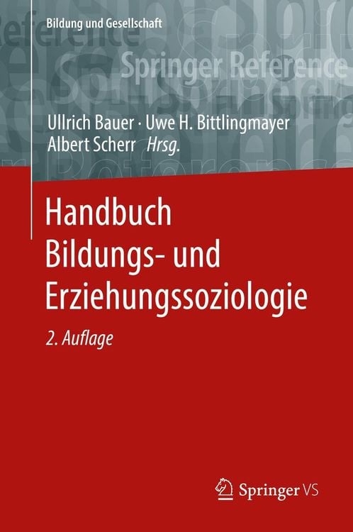 Produktbild: Handbuch Bildungs- und Erziehungssoziologie