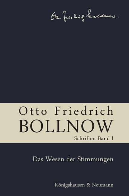 Produktbild: Otto Friedrich Bollnow: Schriften 1