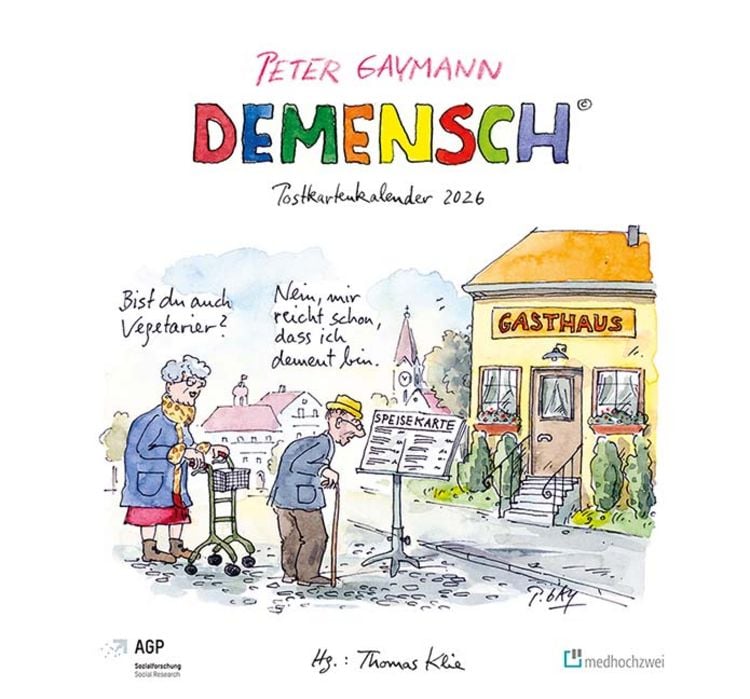 Produktbild: Demensch. Postkartenkalender 2026