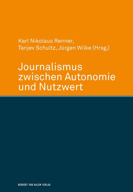 Produktbild: Journalismus zwischen Autonomie und Nutzwert
