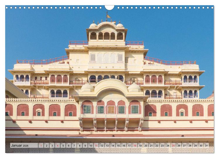 Produktbild: Indien - Imposant und Eindrucksvoll (Wandkalender 2026 DIN A3 quer), CALVENDO Monatskalender