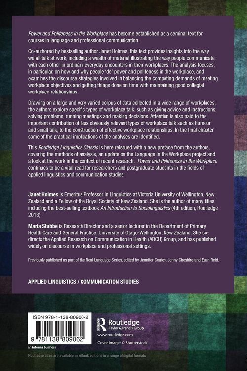Produktbild: Power and Politeness in the Workplace