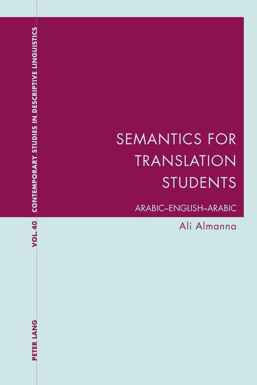 Produktbild: Semantics for Translation Students