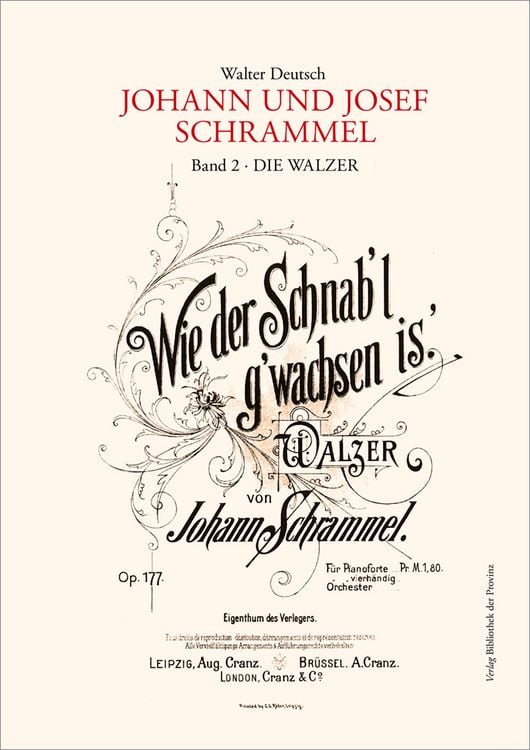 Produktbild: Die Kompositionen der Br&uuml;der Johann und Josef Schrammel / Band 2: Die Walzer