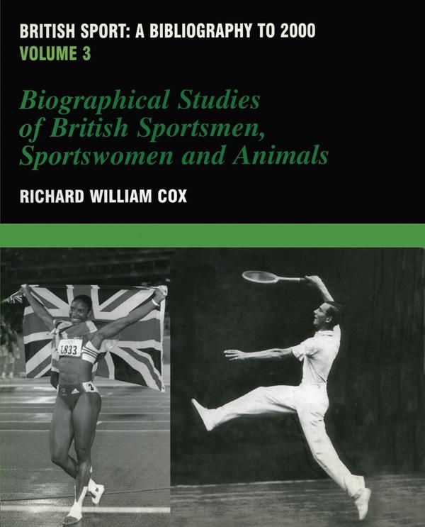 Produktbild: British Sport - a Bibliography to 2000