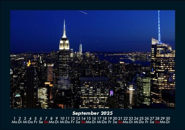 Produktbild: New York 2025 Fotokalender DIN A5
