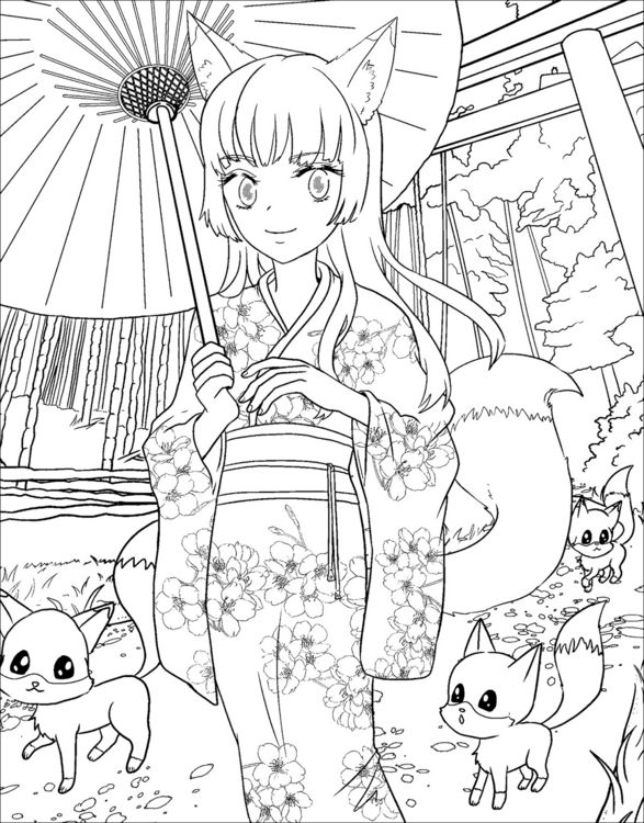Produktbild: I love Manga & Anime - Das Malbuch
