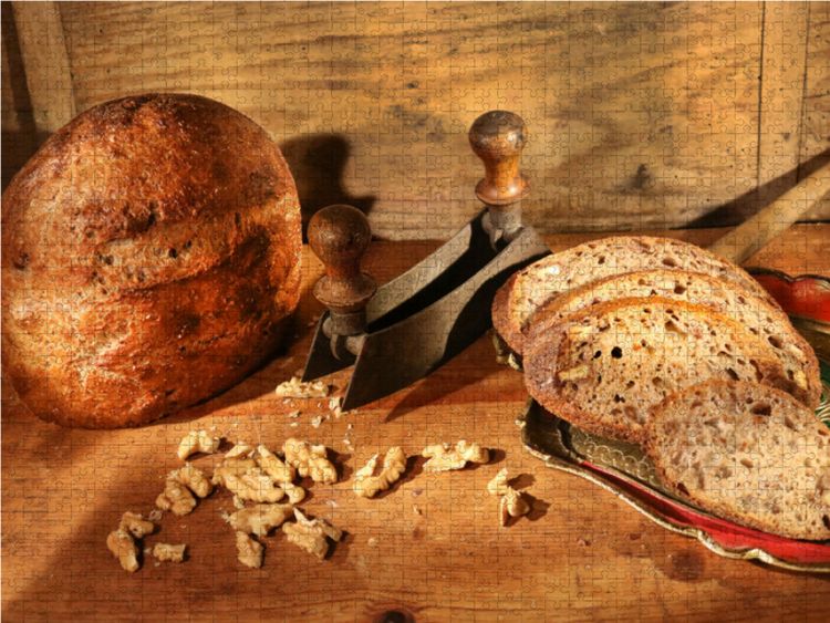 Produktbild: CALVENDO Puzzle olaolafood.blog/2019/03/27/resis-walnuesschen/ 1000 Teile Lege-Gr&ouml;&szlig;e 64 x 48 cm Foto-Puzzle Bild von N N