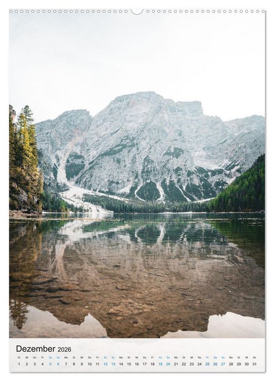 Produktbild: Wundersch&ouml;nes S&uuml;dtirol 2026 (hochwertiger Premium Wandkalender 2026 DIN A2 hoch), Kunstdruck in Hochglanz