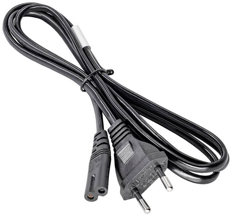 Produktbild: Akyga AK-RD-01A Strom Netzkabel Schwarz 1.5m