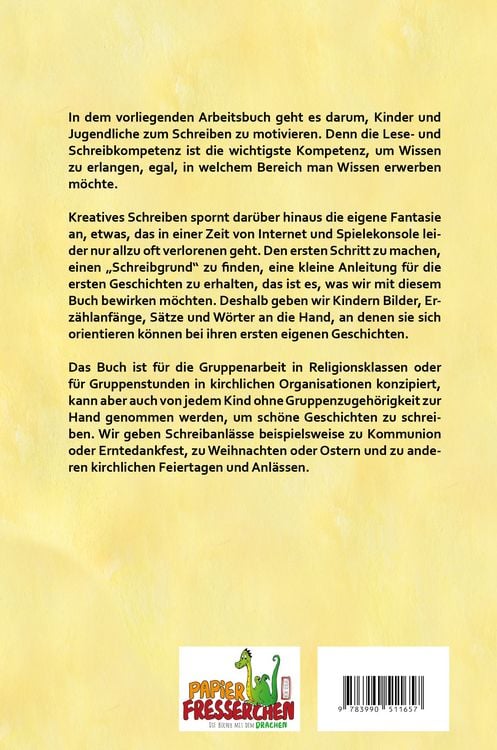 Produktbild: Kreatives Schreiben f&uuml;r Kinder: Religion