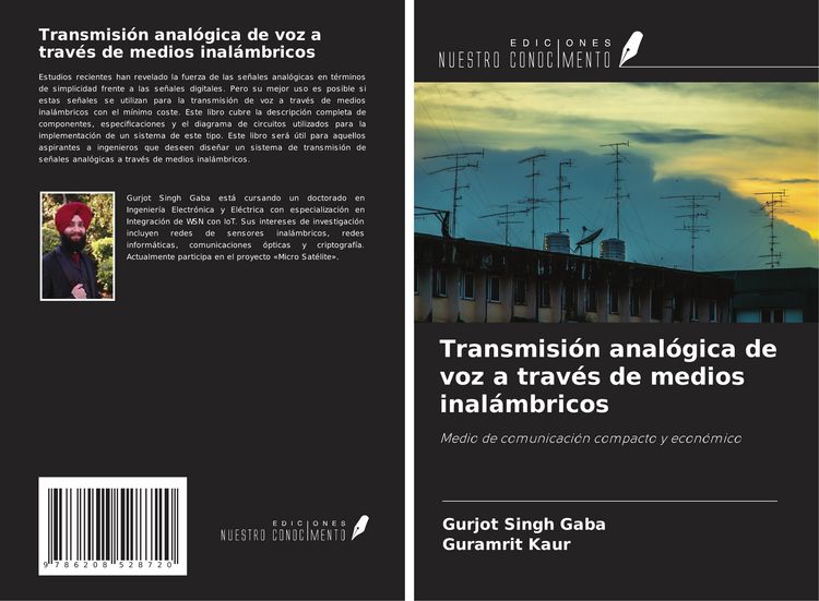 Produktbild: Transmisi&oacute;n anal&oacute;gica de voz a trav&eacute;s de medios inal&aacute;mbricos