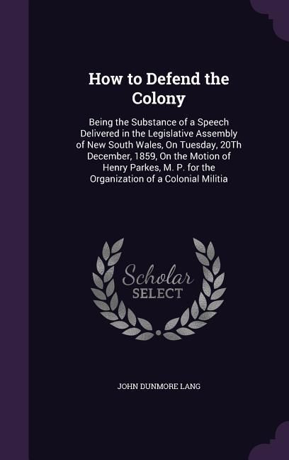 Produktbild: How to Defend the Colony