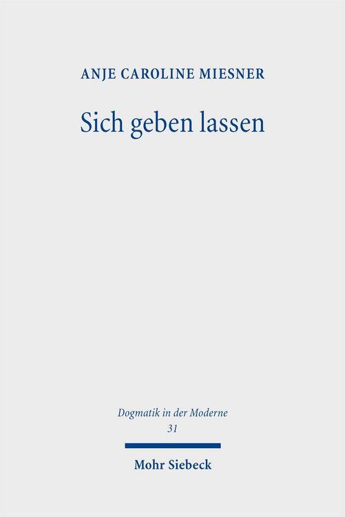 Produktbild: Sich geben lassen