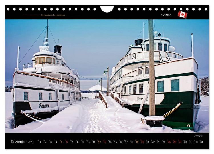 Produktbild: Kanada - eine Reise durch Kanadas einzigartige Provinzen und Territorien (Wandkalender 2026 DIN A4 quer), CALVENDO Monatskalender