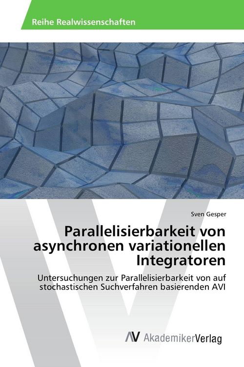 Produktbild: Parallelisierbarkeit von asynchronen variationellen Integratoren