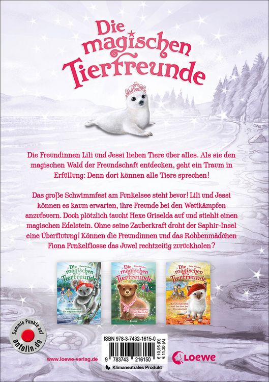 Produktbild: Die magischen Tierfreunde (Band 20) - Fiona Funkelflosse und das verschwundene Juwel