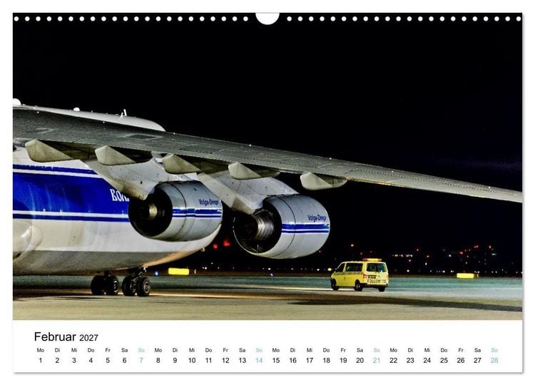 Produktbild: Air Cargo - Frachtflugzeuge, Giganten der L&uuml;fte (Wandkalender 2027 DIN A3 quer), CALVENDO Monatskalender