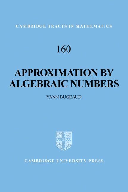 Produktbild: Approximation by Algebraic Numbers