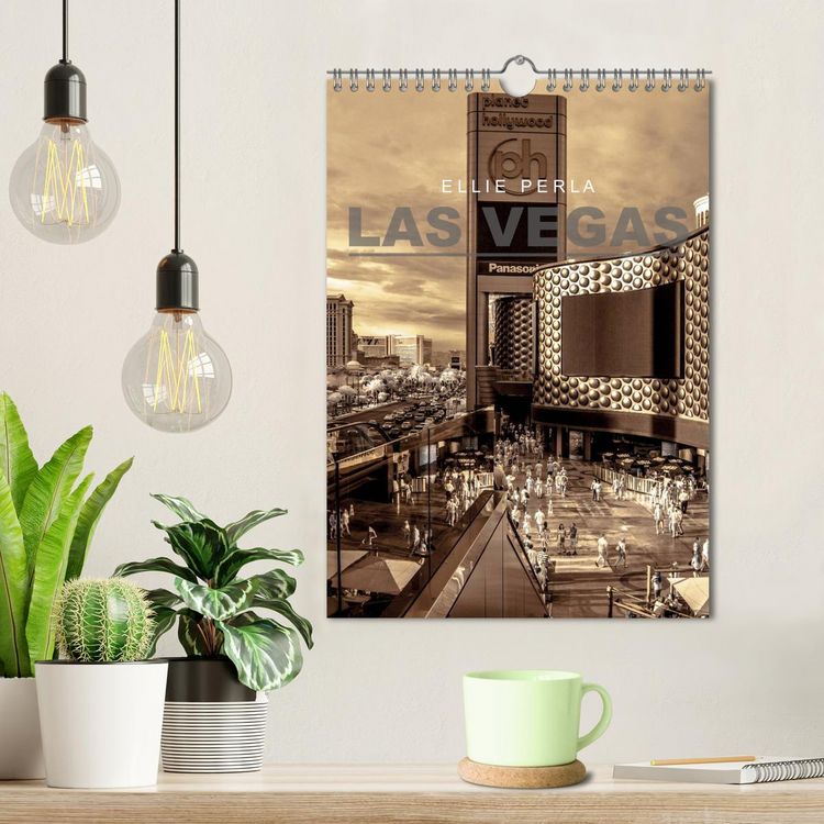 Produktbild: LAS VEGAS (Wandkalender 2026 DIN A4 hoch), CALVENDO Monatskalender