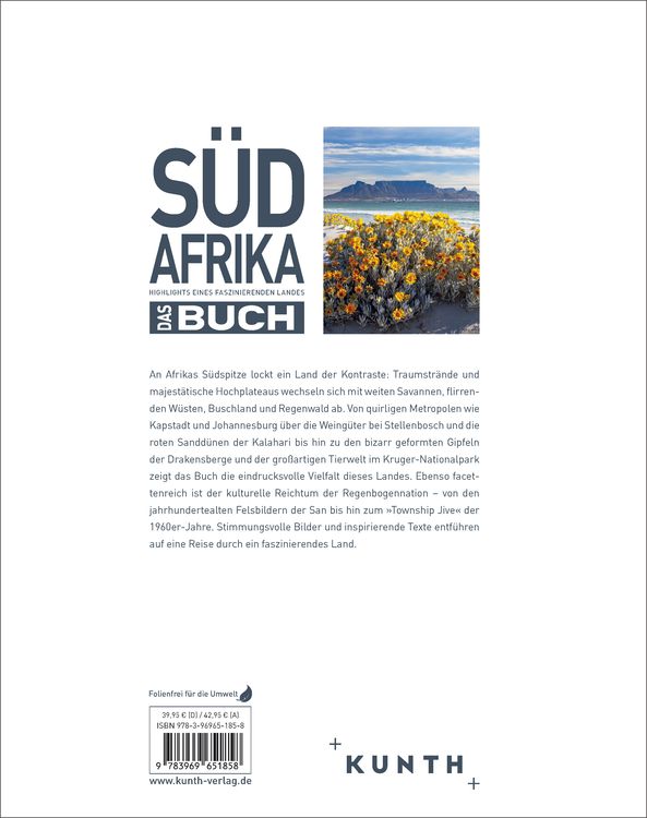 Produktbild: KUNTH Südafrika. Das Buch (Magnum-Ausgabe)