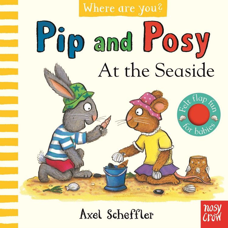 Produktbild: Pip and Posy, Where Are You? At the Seaside (A Felt Flaps Book)
