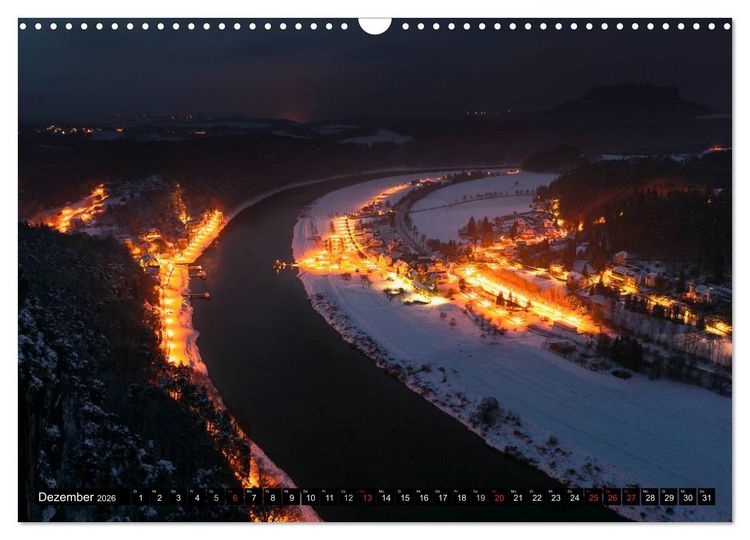 Produktbild: Bilder aus dem Nationalpark S&auml;chsische Schweiz (Wandkalender 2026 DIN A3 quer), CALVENDO Monatskalender