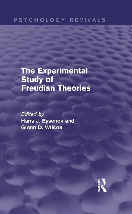 Produktbild: The Experimental Study of Freudian Theories (Psychology Revivals)