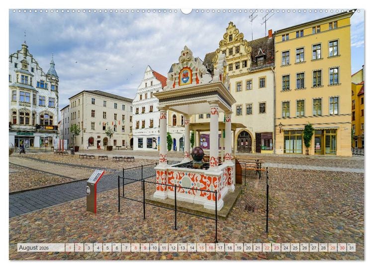 Produktbild: Lutherstadt Wittenberg Impressionen (Wandkalender 2026 DIN A2 quer), CALVENDO Monatskalender