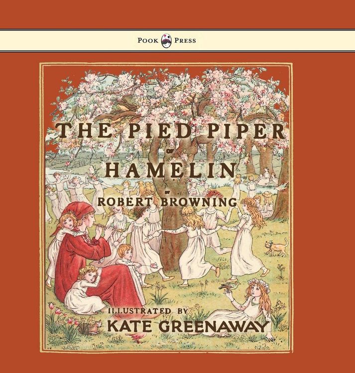 Produktbild: The Pied Piper of Hamelin - Illustrated by Kate Greenaway