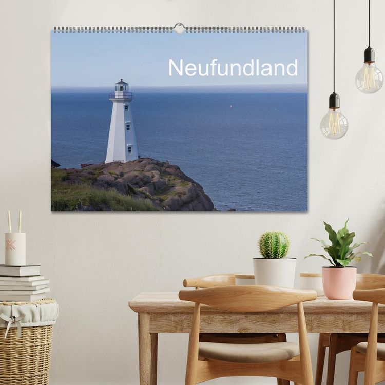 Produktbild: Neufundland Impressionen 2026 (Wandkalender 2026 DIN A2 quer), CALVENDO Monatskalender