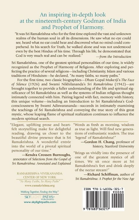 Produktbild: Sri Ramakrishna, the Face of Silence