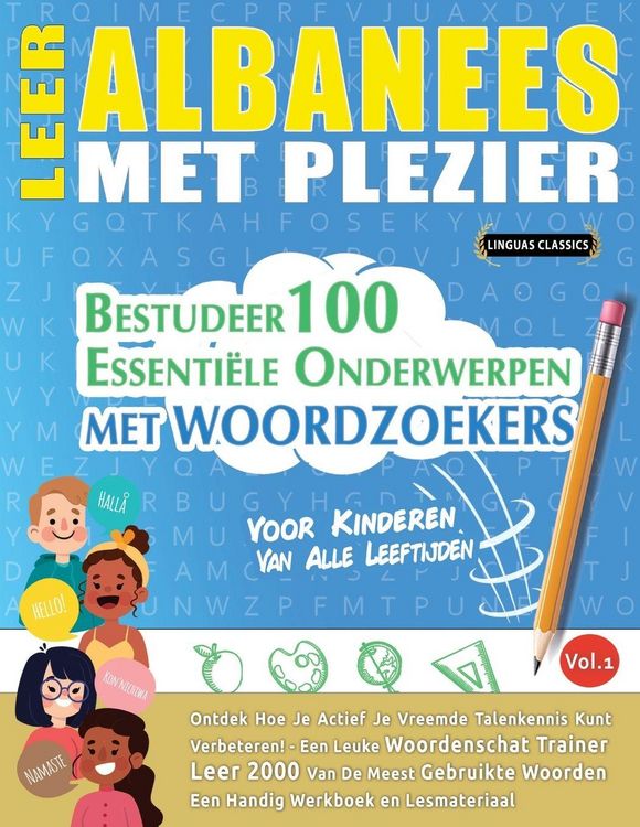 Produktbild: LEER ALBANEES MET PLEZIER - VOOR KINDEREN