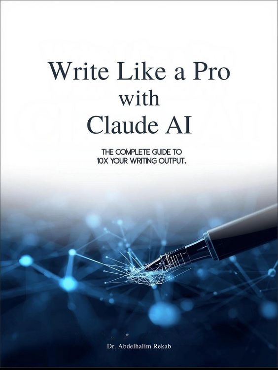 Produktbild: Write Like a Pro with Claude AI: The Complete Guide to 10x Your Writing Output