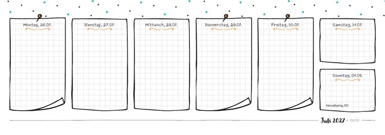 Produktbild: Der Kita-Tischkalender 2027/28