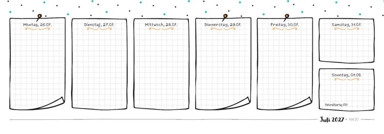 Produktbild: Der Kita-Tischkalender 2027/28