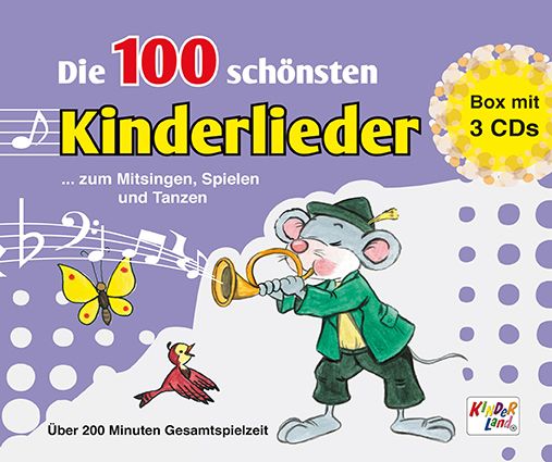 Produktbild: Die 100 sch&ouml;nsten Kinderlieder