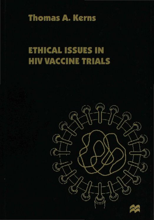 Produktbild: Ethical Issues in HIV Vaccine Trials